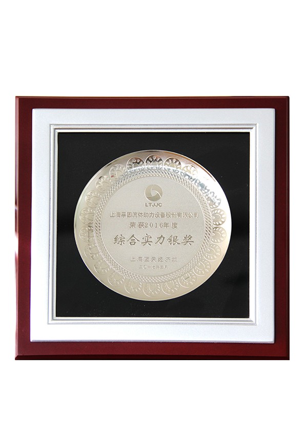 LTJJC2016年度綜合實力銀獎